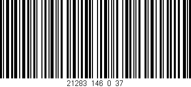 Código de barras (EAN, GTIN, SKU, ISBN): '21283_146_0_37'
