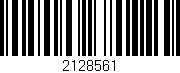 Código de barras (EAN, GTIN, SKU, ISBN): '2128561'