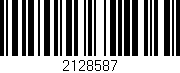 Código de barras (EAN, GTIN, SKU, ISBN): '2128587'