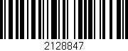 Código de barras (EAN, GTIN, SKU, ISBN): '2128847'