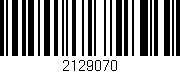 Código de barras (EAN, GTIN, SKU, ISBN): '2129070'
