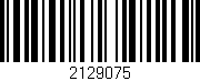 Código de barras (EAN, GTIN, SKU, ISBN): '2129075'