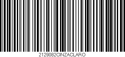 Código de barras (EAN, GTIN, SKU, ISBN): '2129082CINZACLARO'