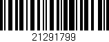 Código de barras (EAN, GTIN, SKU, ISBN): '21291799'