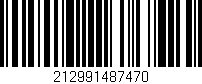 Código de barras (EAN, GTIN, SKU, ISBN): '212991487470'