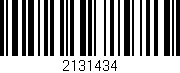 Código de barras (EAN, GTIN, SKU, ISBN): '2131434'
