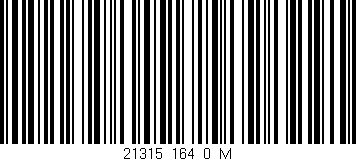 Código de barras (EAN, GTIN, SKU, ISBN): '21315_164_0_M'