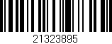 Código de barras (EAN, GTIN, SKU, ISBN): '21323895'