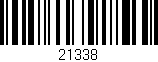 Código de barras (EAN, GTIN, SKU, ISBN): '21338'