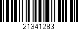 Código de barras (EAN, GTIN, SKU, ISBN): '21341283'