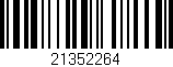 Código de barras (EAN, GTIN, SKU, ISBN): '21352264'