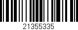 Código de barras (EAN, GTIN, SKU, ISBN): '21355335'