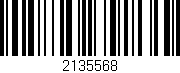 Código de barras (EAN, GTIN, SKU, ISBN): '2135568'