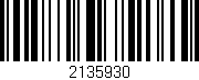 Código de barras (EAN, GTIN, SKU, ISBN): '2135930'