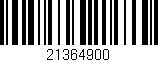 Código de barras (EAN, GTIN, SKU, ISBN): '21364900'