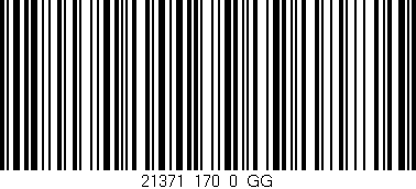 Código de barras (EAN, GTIN, SKU, ISBN): '21371_170_0_GG'