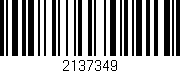 Código de barras (EAN, GTIN, SKU, ISBN): '2137349'