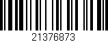 Código de barras (EAN, GTIN, SKU, ISBN): '21376873'
