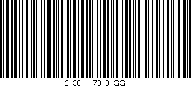 Código de barras (EAN, GTIN, SKU, ISBN): '21381_170_0_GG'