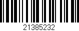 Código de barras (EAN, GTIN, SKU, ISBN): '21385232'
