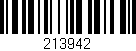 Código de barras (EAN, GTIN, SKU, ISBN): '213942'