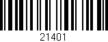 Código de barras (EAN, GTIN, SKU, ISBN): '21401'