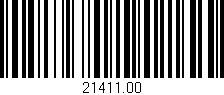 Código de barras (EAN, GTIN, SKU, ISBN): '21411.00'