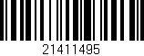 Código de barras (EAN, GTIN, SKU, ISBN): '21411495'