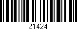 Código de barras (EAN, GTIN, SKU, ISBN): '21424'
