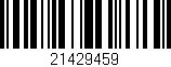Código de barras (EAN, GTIN, SKU, ISBN): '21429459'