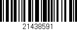 Código de barras (EAN, GTIN, SKU, ISBN): '21438591'