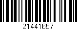 Código de barras (EAN, GTIN, SKU, ISBN): '21441657'
