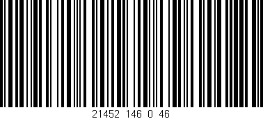 Código de barras (EAN, GTIN, SKU, ISBN): '21452_146_0_46'