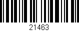 Código de barras (EAN, GTIN, SKU, ISBN): '21463'