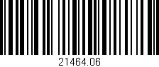 Código de barras (EAN, GTIN, SKU, ISBN): '21464.06'