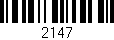 Código de barras (EAN, GTIN, SKU, ISBN): '2147'