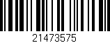 Código de barras (EAN, GTIN, SKU, ISBN): '21473575'