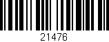 Código de barras (EAN, GTIN, SKU, ISBN): '21476'
