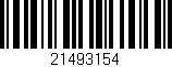 Código de barras (EAN, GTIN, SKU, ISBN): '21493154'