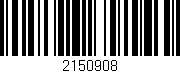 Código de barras (EAN, GTIN, SKU, ISBN): '2150908'