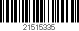 Código de barras (EAN, GTIN, SKU, ISBN): '21515335'