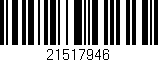 Código de barras (EAN, GTIN, SKU, ISBN): '21517946'