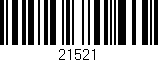 Código de barras (EAN, GTIN, SKU, ISBN): '21521'