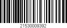 Código de barras (EAN, GTIN, SKU, ISBN): '21530009392'