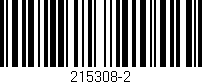 Código de barras (EAN, GTIN, SKU, ISBN): '215308-2'
