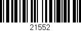 Código de barras (EAN, GTIN, SKU, ISBN): '21552'