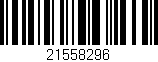 Código de barras (EAN, GTIN, SKU, ISBN): '21558296'