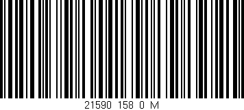 Código de barras (EAN, GTIN, SKU, ISBN): '21590_158_0_M'