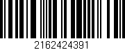 Código de barras (EAN, GTIN, SKU, ISBN): '2162424391'
