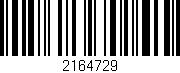 Código de barras (EAN, GTIN, SKU, ISBN): '2164729'